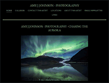 Tablet Screenshot of amyjjohnson-photography.com